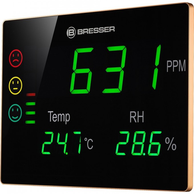 Гигрометр BRESSER Air Quality Smile XXL с датчиком CO? 78440 Гигрометр BRESSER Air Quality Smile XXL с датчиком CO? 78440