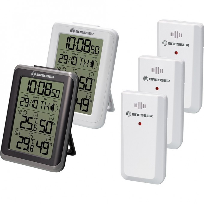 Гигрометр BRESSER Clima Temp IO Jumbo (2 шт.) 76454 Гигрометр BRESSER Clima Temp IO Jumbo (2 шт.) 76454