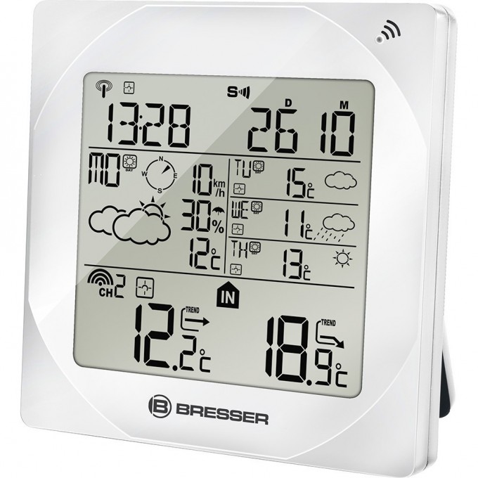 Метеостанция BRESSER 4CAST MSW, белая 78574 Метеостанция BRESSER 4CAST MSW, белая 78574