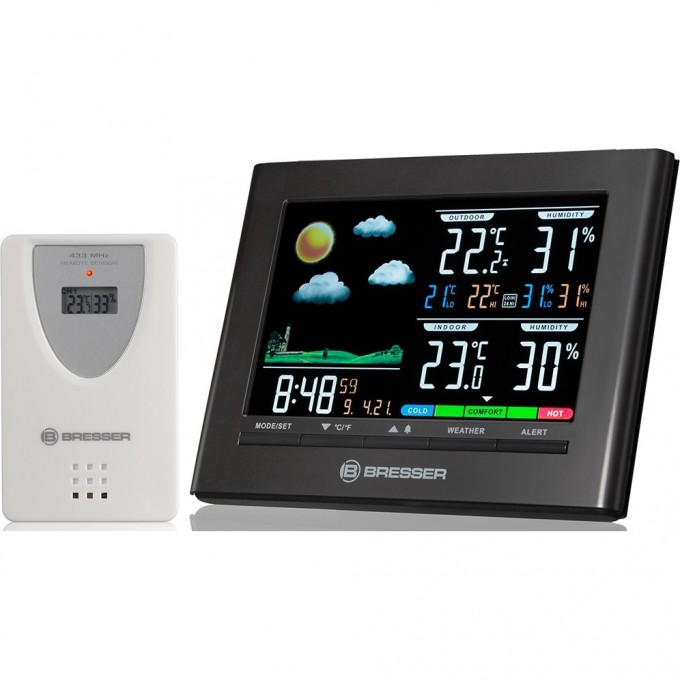 Метеостанция BRESSER Neomeo с цветным дисплеем 77144 Метеостанция BRESSER Neomeo с цветным дисплеем 77144