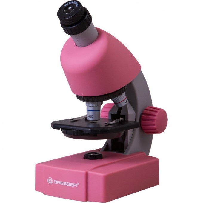 Микроскоп BRESSER Junior 40–640x, розовый 70537 Микроскоп BRESSER Junior 40–640x, розовый 70537