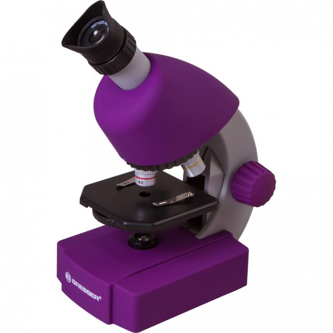 Микроскоп BRESSER Junior 40x-640x, фиолетовый 70121 Микроскоп BRESSER Junior 40x-640x, фиолетовый 70121