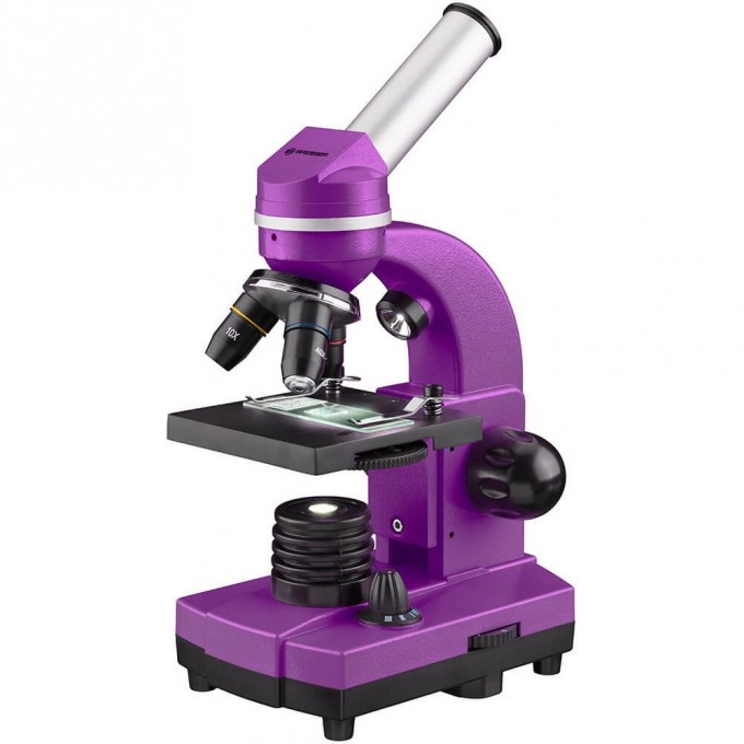 Микроскоп BRESSER Junior Biolux SEL 40–1600x фиолетовый 74321 Микроскоп BRESSER Junior Biolux SEL 40–1600x фиолетовый 74321